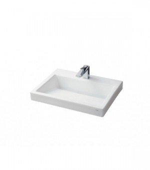 حوض مغسلة مربع قوق الرخام صناعة مقاس 550×430×160ملم  #  TOTO -  LW900CB