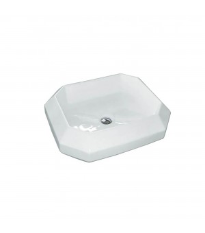 حوض مغسلة اوتس  برسلان  أبيض  صيني 50 × 58 سم   # 5077