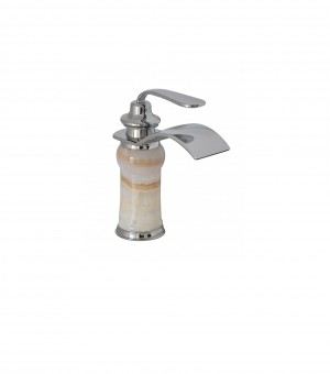 خلاط مغسلة رخام كروم قصير جولد استار صيني # 8001 خلاط مغسلة رخام كروم قصير جولد استار صيني # 8001