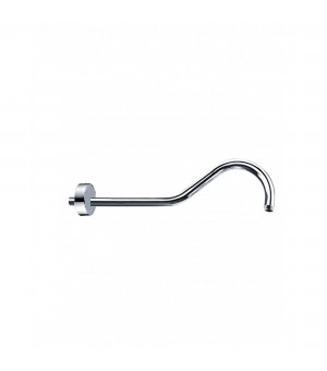 عمود  دش  مخفي  كروم  مدور جانبي يورو استار إيطالي 40سم # ( BRASS(AR40-202