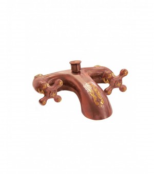 خلاط دش نحاس اوركا برازيلي (نحت) F خلاط دش نحاس اوركا برازيلي (نحت) F