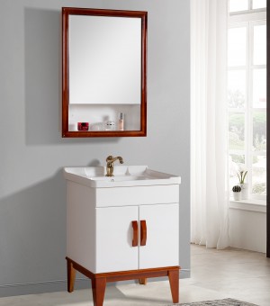 طقم مغسلة PVC حوض و دولاب متحرك مع مرايا صيني 60 × 46 سم- YJ-0065 طقم مغسلة PVC حوض و دولاب متحرك مع مرايا صيني 60 × 46 سم- YJ-0065