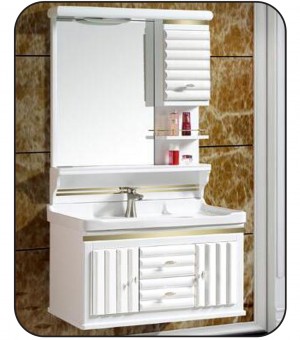 طقم مغسلة PVC حوض مع مرايا صيني 80 × 47 سم # JC-2026 طقم مغسلة PVC حوض مع مرايا صيني 80 × 47 سم # JC-2026