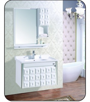 طقم مغسلة PVC حوض و دولاب مع مرايا صيني 80 × 47 سم # JC-7068 طقم مغسلة PVC حوض و دولاب مع مرايا صيني 80 × 47 سم # JC-7068