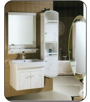 طقم مغسلة PVC حوض و دولاب متحرك مع مرايا صيني 60 × 46 سم- J-520 طقم مغسلة PVC حوض و دولاب متحرك مع مرايا صيني 60 × 46 سم- J-520