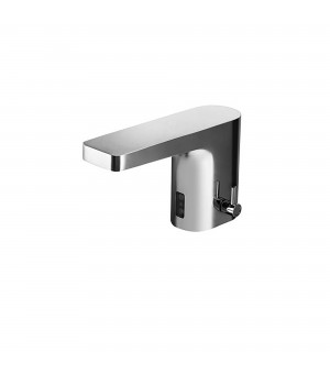 خلاط مغسلة حساس كروم مع ثيرموستات (حار بارد) يعمل بالكهرباء - صناعة صيني  # TOTO - DLE127BEM