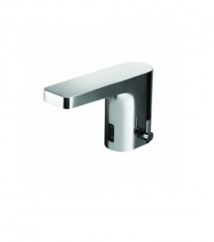 خلاط مغسلة حساس كروم مع ثيرموستات (حار بارد) يعمل بالبطارية - صناعة صيني  # TOTO - DLE127BSKM