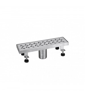 صفاية شاور استنل ستيل  شبك يورو استار إيطالي 30 × 8.5 سم # EU8474-30