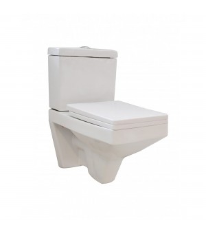 كرسي معلق مع سيفون  أبيض  اوتس  صيني # ON-730