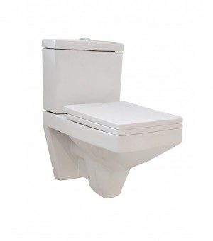 كرسي معلق مع سيفون  أبيض  اوتس  صيني # ON-730