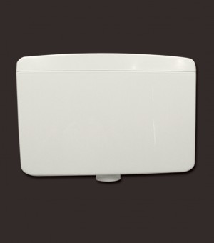 سيفون  بلاستيك يعمل بطريقة السحب  إنجليزي - دومس - أبيض