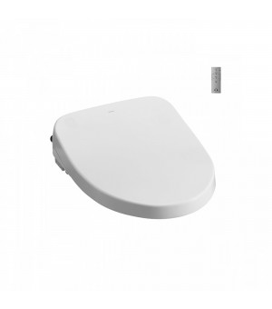 غطاء لكرسي أفرنجي  ابيض أتوماتيك مع ريموت كنترول - صناعة ماليزي # TOTO - WASHLET- TCF4731A#NW1