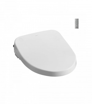 غطاء لكرسي أفرنجي  ابيض أتوماتيك مع ريموت كنترول - صناعة ماليزي # TOTO - WASHLET- TCF4731A#NW1