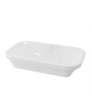 حوض مغسلة فوق الرخام أبيض 710×410×125  ملم - LW631JW -  صناعة أندونيسي #  TOTO