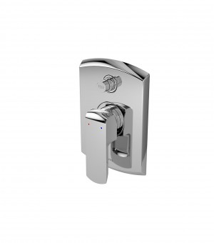 خلاط دش مخفي 2 حركة كروم - صناعة أندونيسي # TOTO - Cocktail - TX442SKN